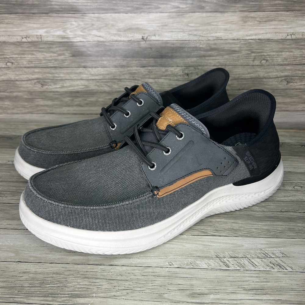 Skechers Mens Slip-Ins RF Hasting Niko Sneakers Shoes Casual Size 13 READ FLAW